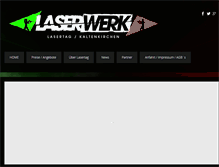 Tablet Screenshot of laserwerk.net