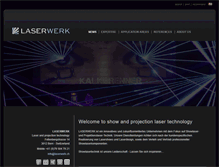 Tablet Screenshot of laserwerk.ch